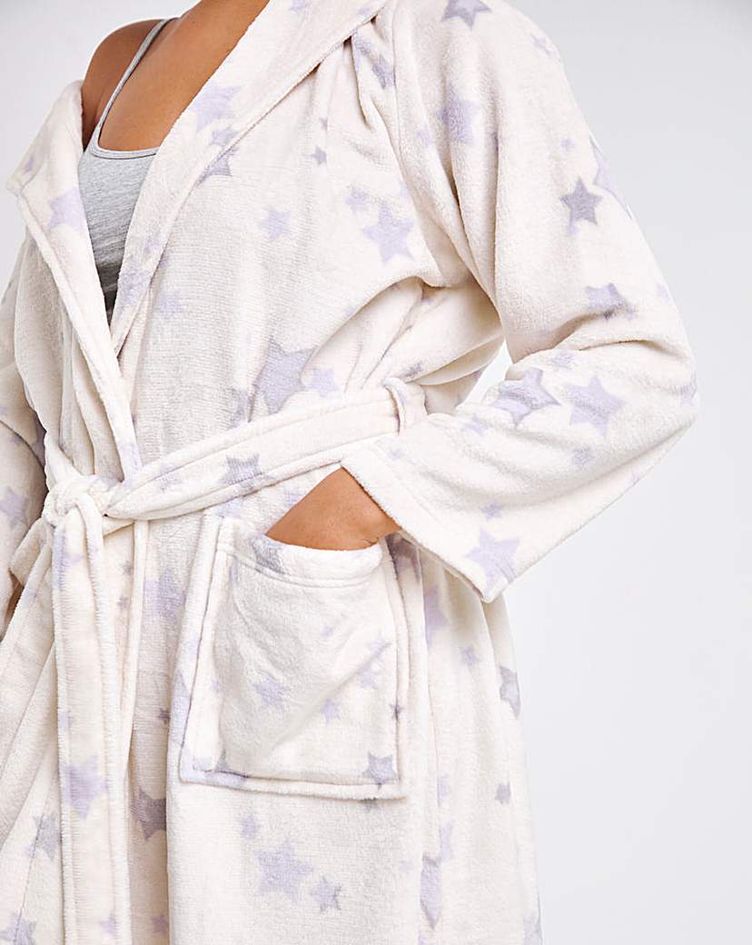 Pretty Secrets Fleece Midi Gown
