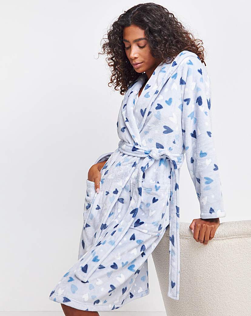 Pretty Secrets Fleece Midi Gown