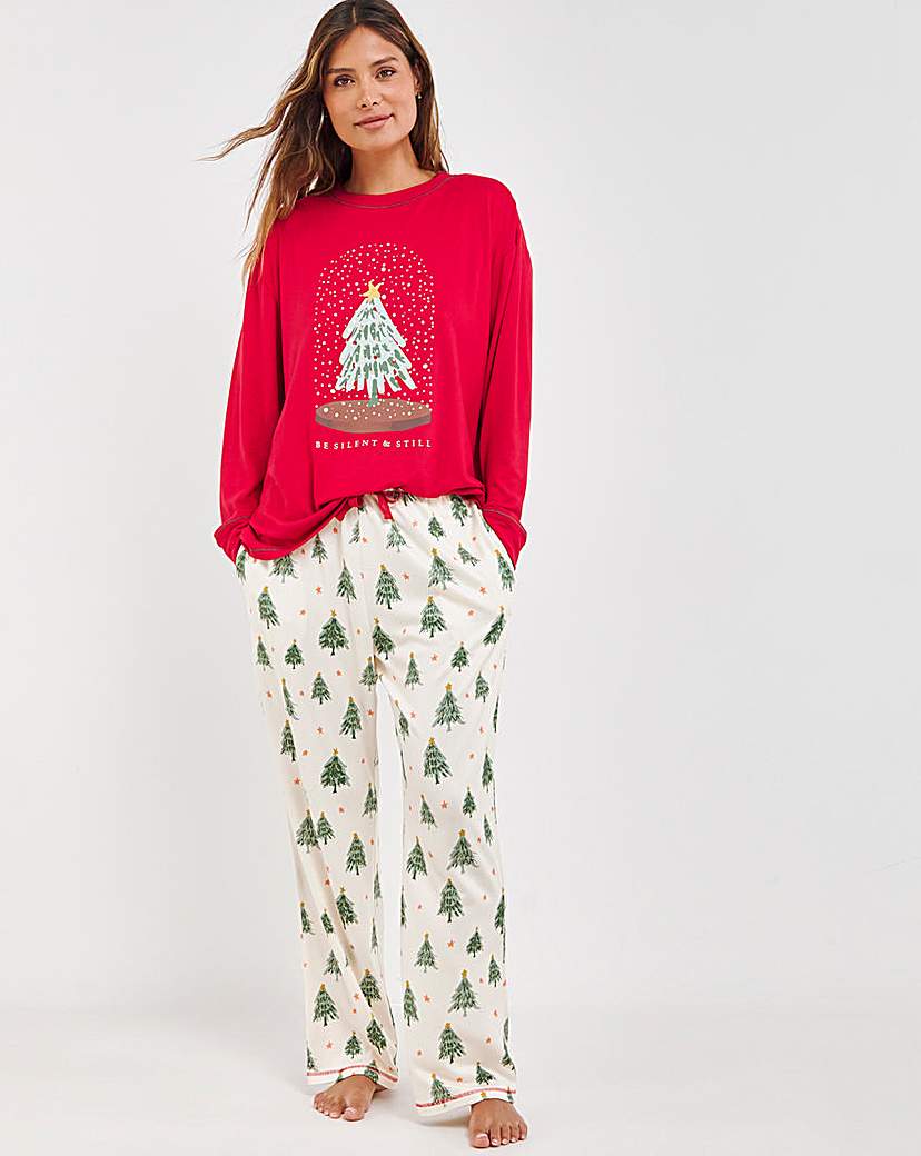 Christmas Tree Print Supersoft Twosie