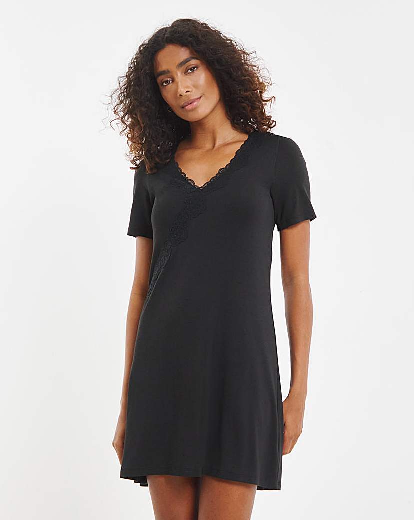 New In - Viscose and Lace Nightie