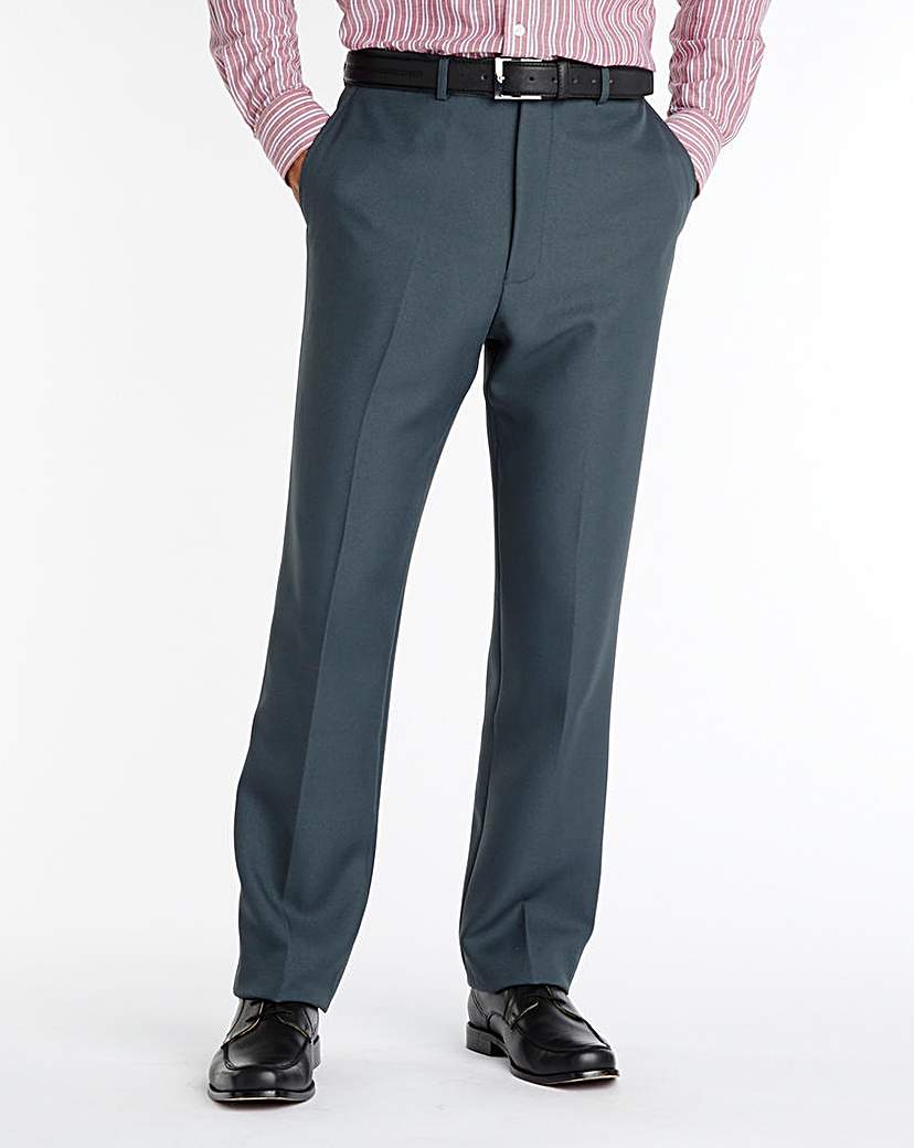 Premier Man Plain Front Trousers 25in