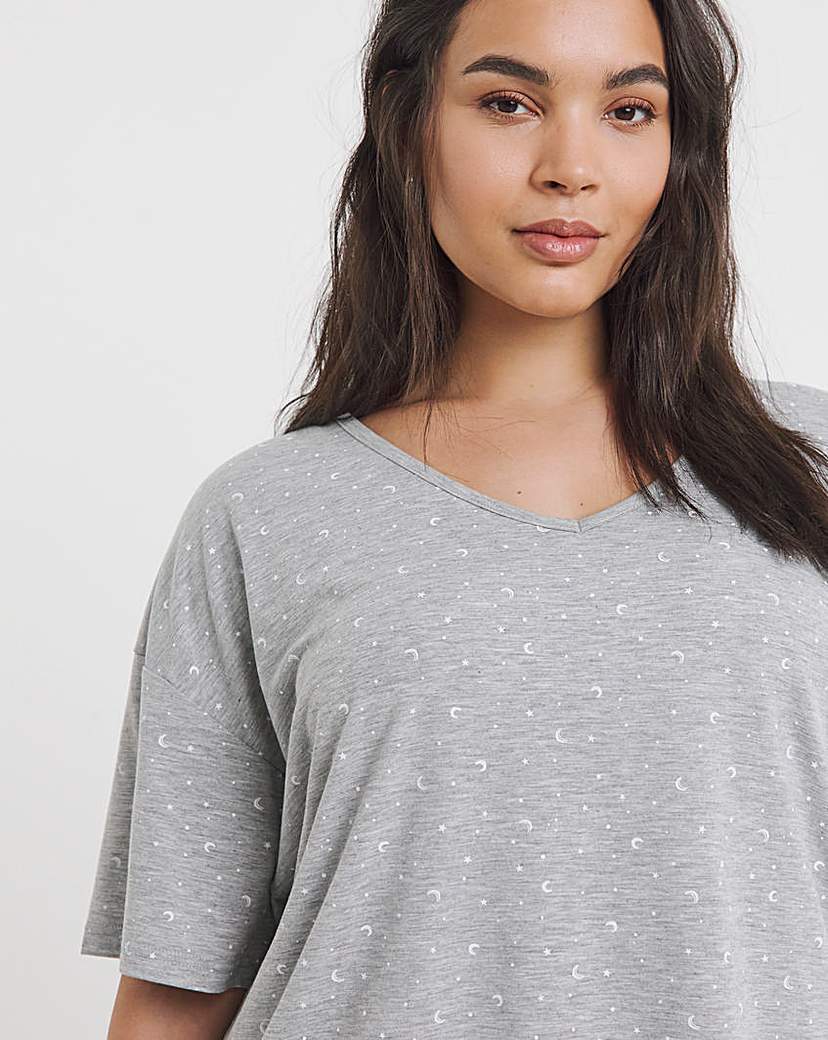 Pretty Lounge Fold Top Shortie Set