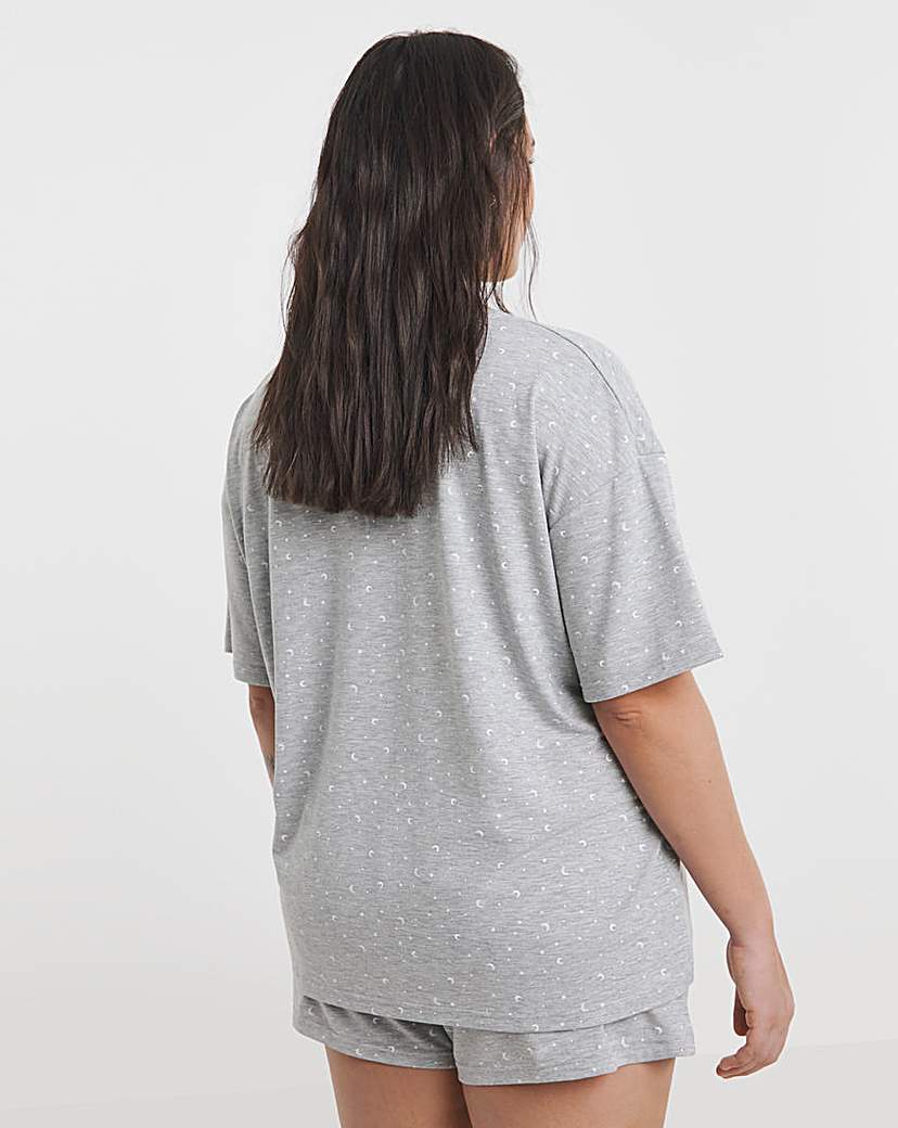 Pretty Lounge Fold Top Shortie Set