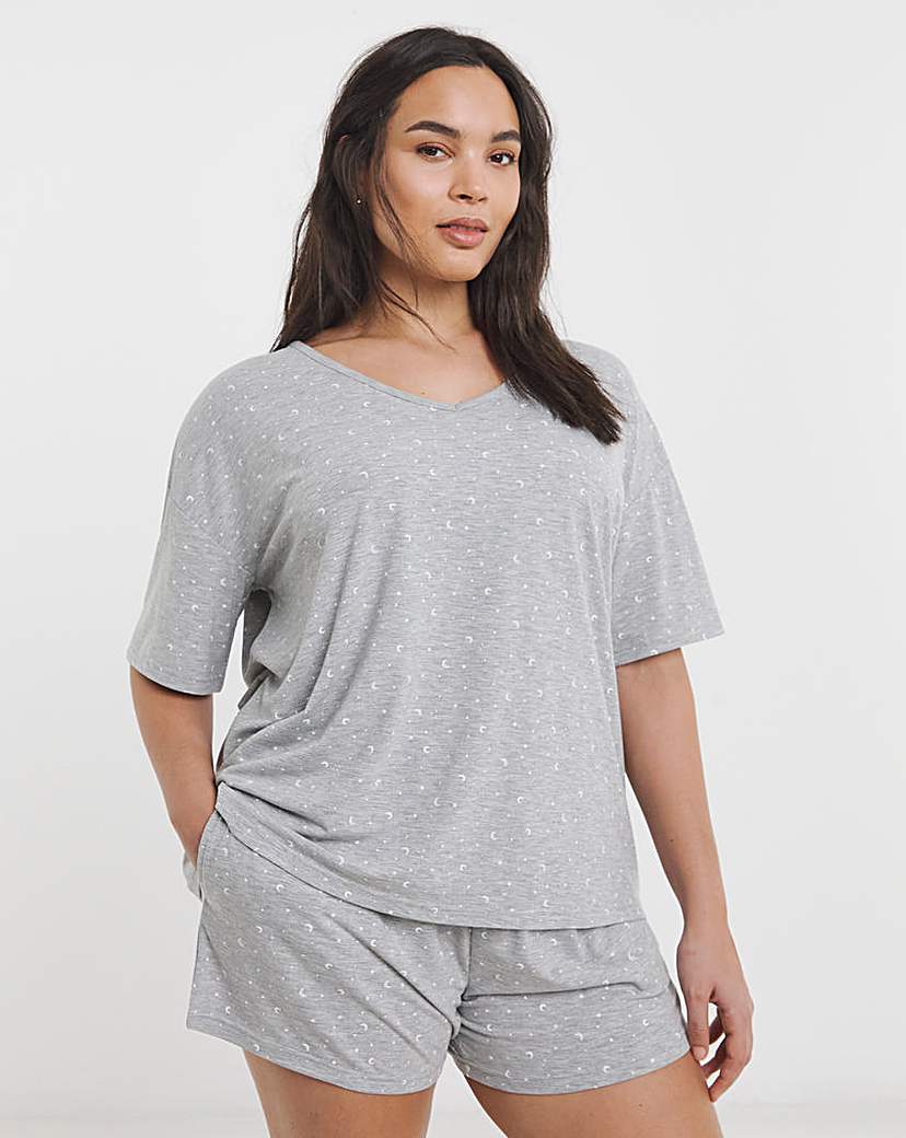 Pretty Lounge Fold Top Shortie Set