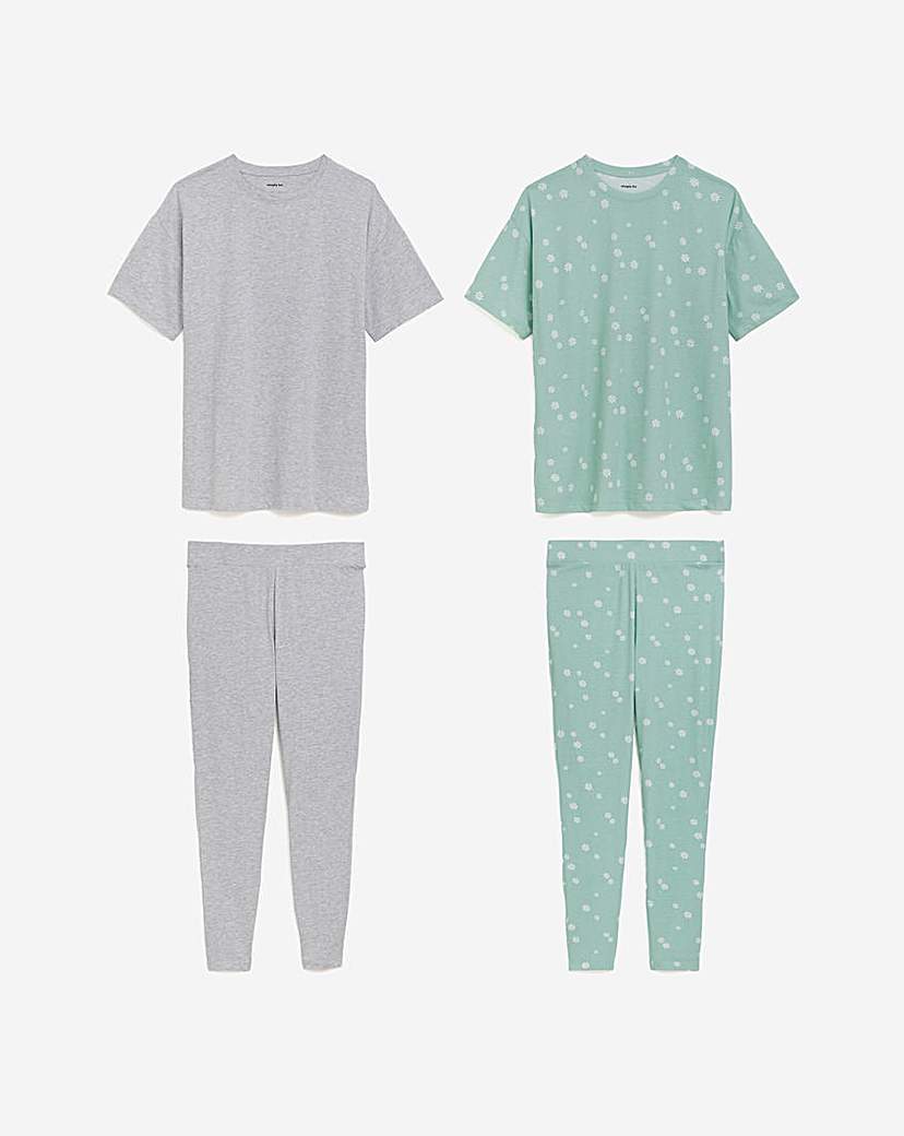 Floral Value 2 Pack Legging Set
