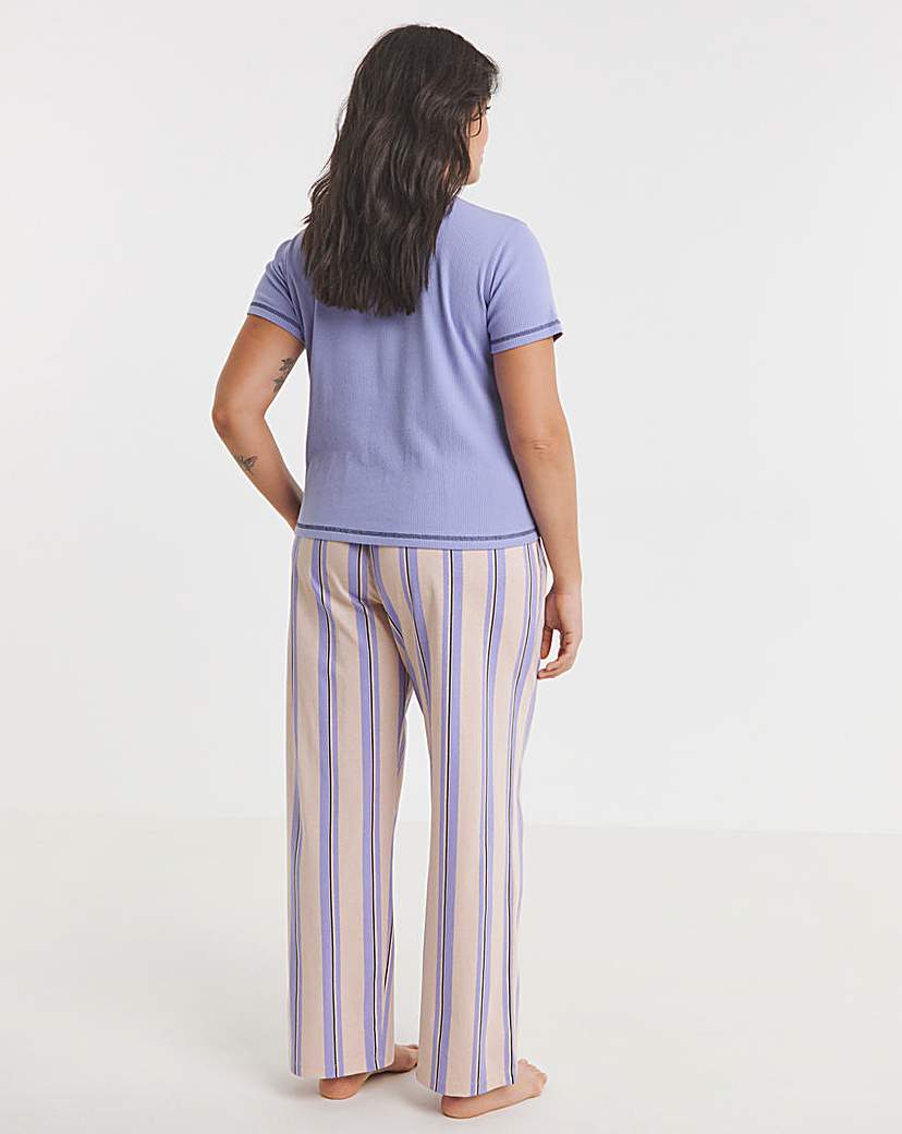 2 Pack Ribbed T-Shirt Set