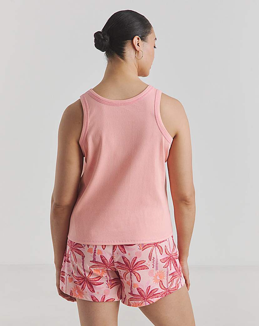 Sun Print 2 Pack Racer Vest Shortie Set