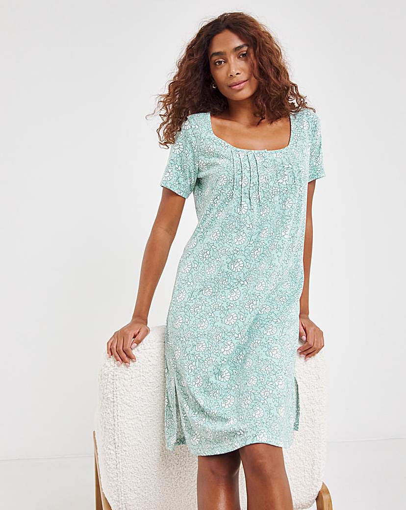 New In - Floral Print Value Short Sleeve Nightie