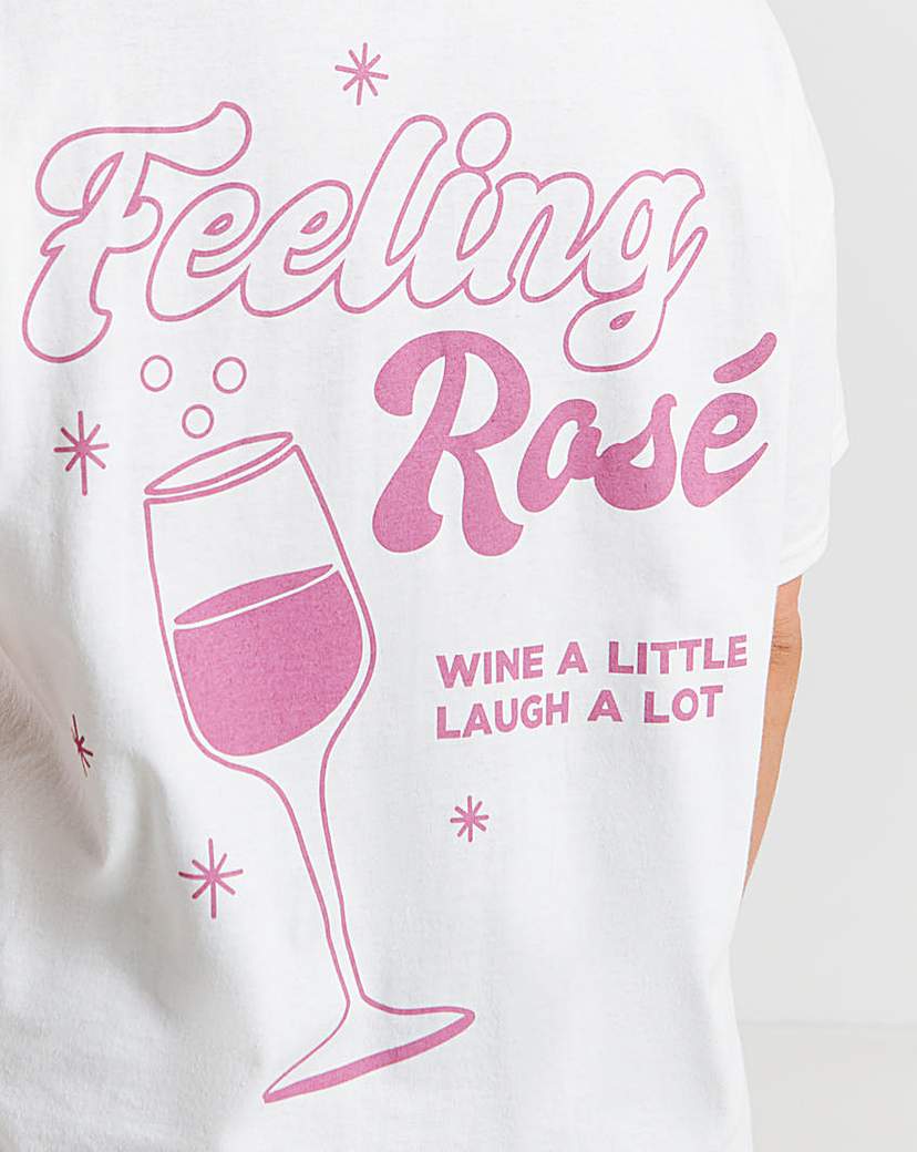 Feeling Rose Graphic T-Shirt