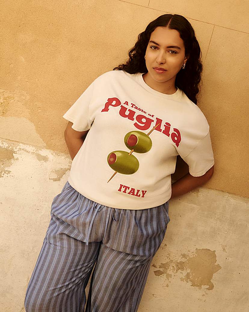 Olive Graphic T-Shirt
