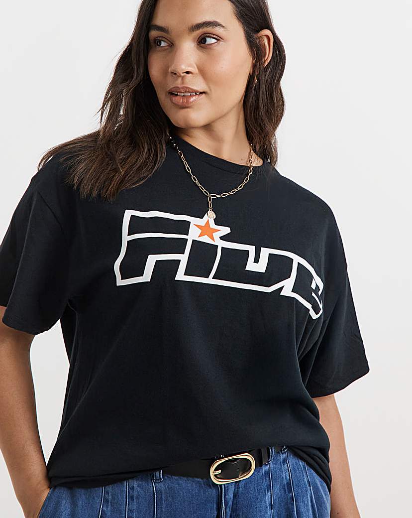 New In - Five License T-Shirt