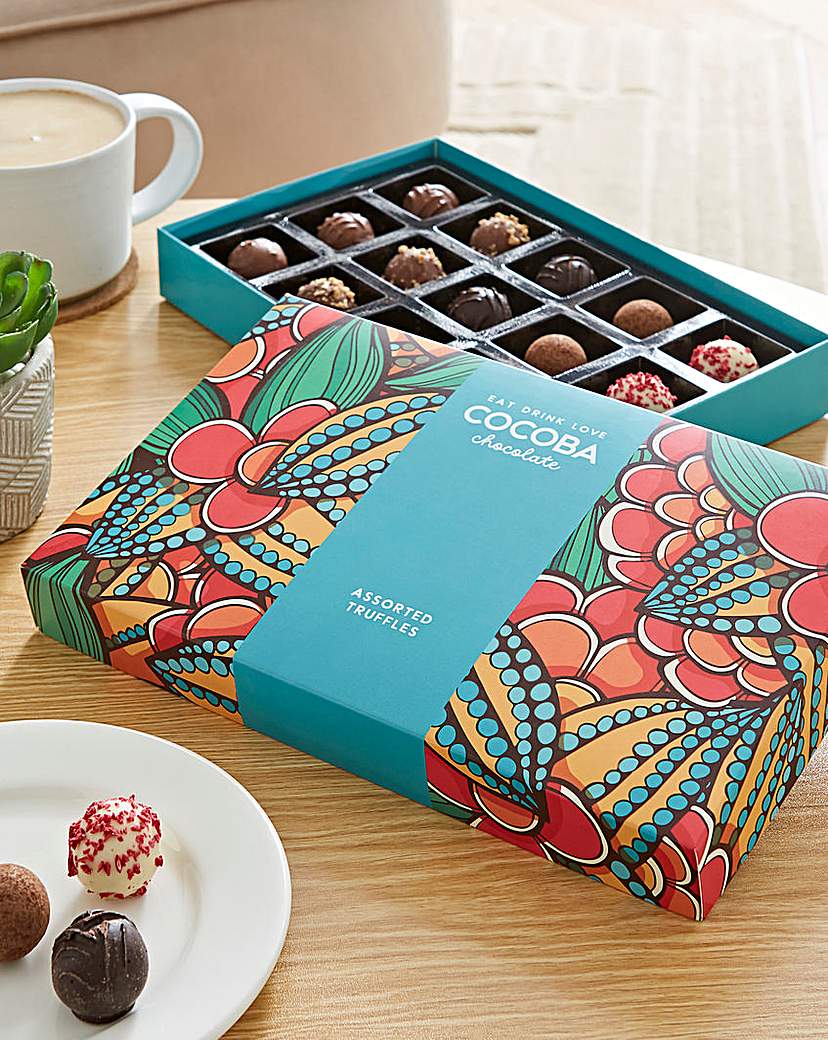 New In - Cocoba 15 Assorted Truffles Gift Box