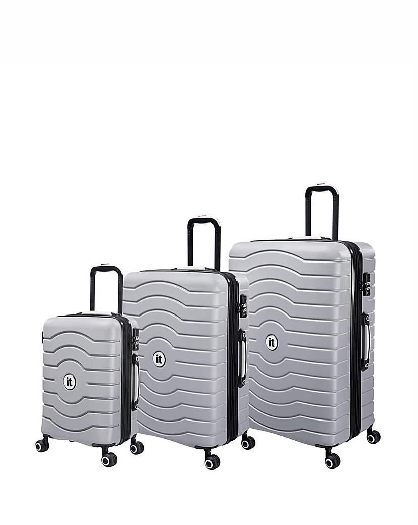 IT Luggage Intervolve 3pc Suitcase Set