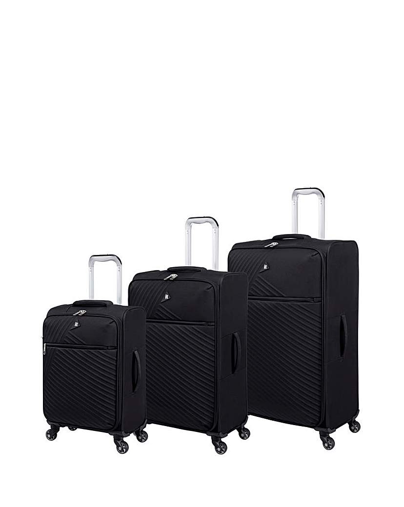 IT Luggage Decisive 3pc Suitcase Set