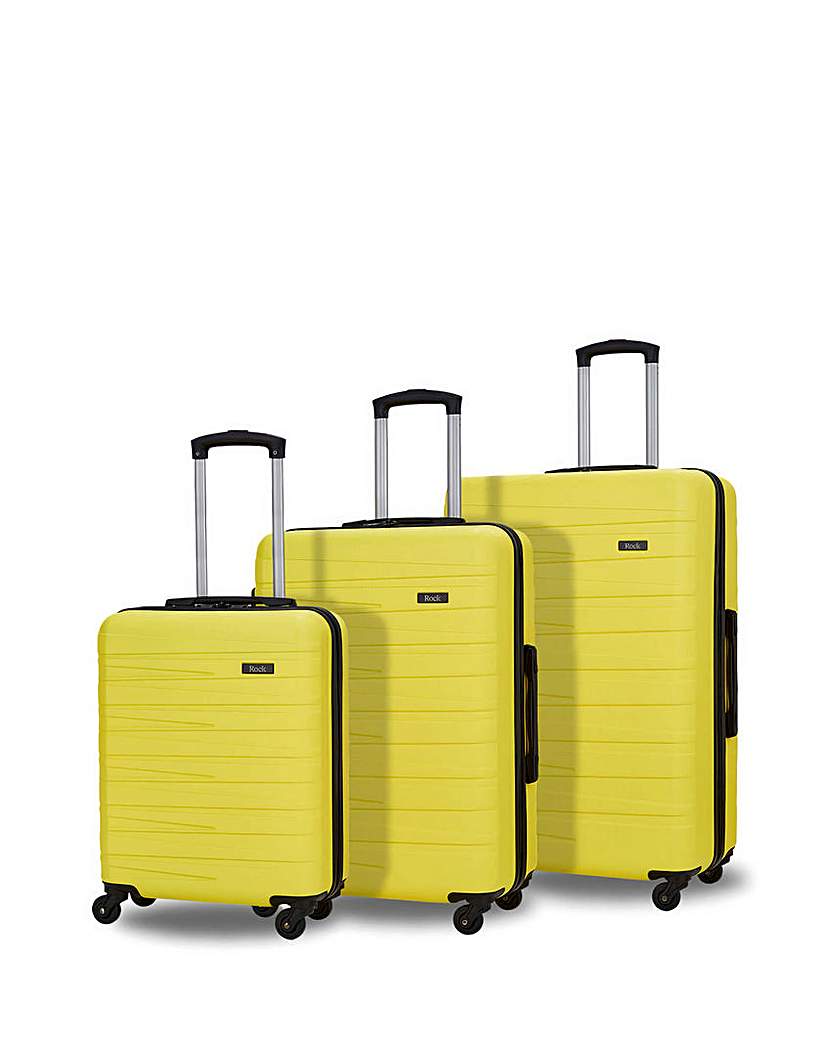 Rock Seattle 3pc Suitcase Set