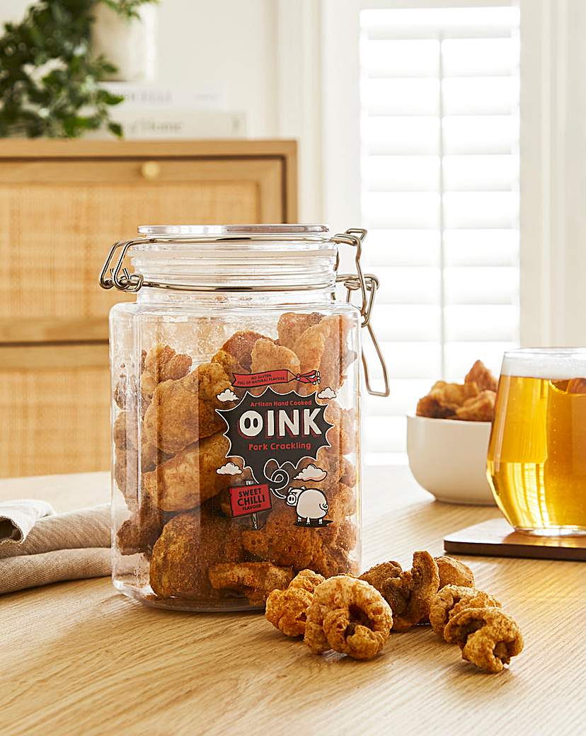 Oink Sweet Chilli Pork Crackling Jar
