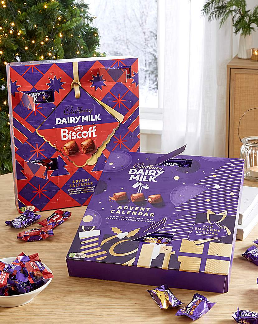 New In - Cadburys 2 Pack Bundle Advent Calendars