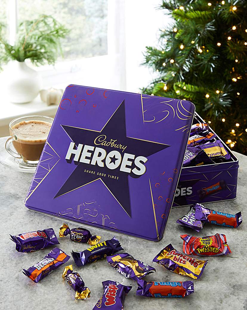 New In - Cadbury Heroes Chocolate Gift Tin 700g