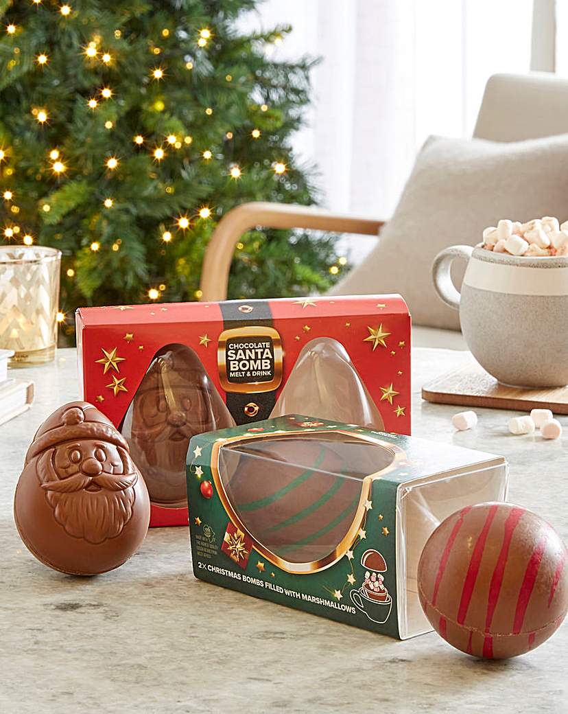 New In - Christmas Chocolate Bombe bundle