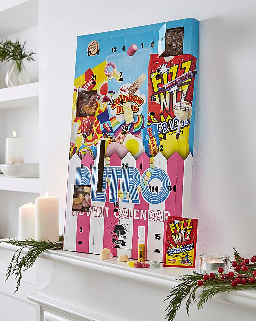 New In - Retro Sweets Advent Calendar