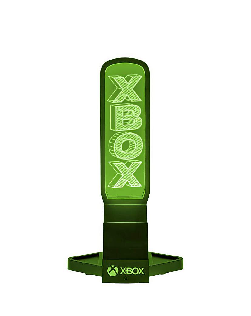 New In - XBOX Desk Headphone Stand With Light