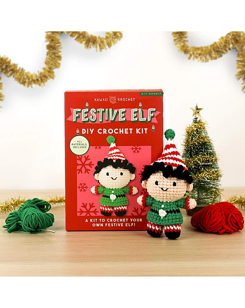 New In - Christmas Elf Crochet Kit