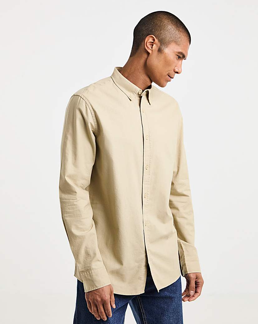 Long Sleeve Oxford Shirt Long