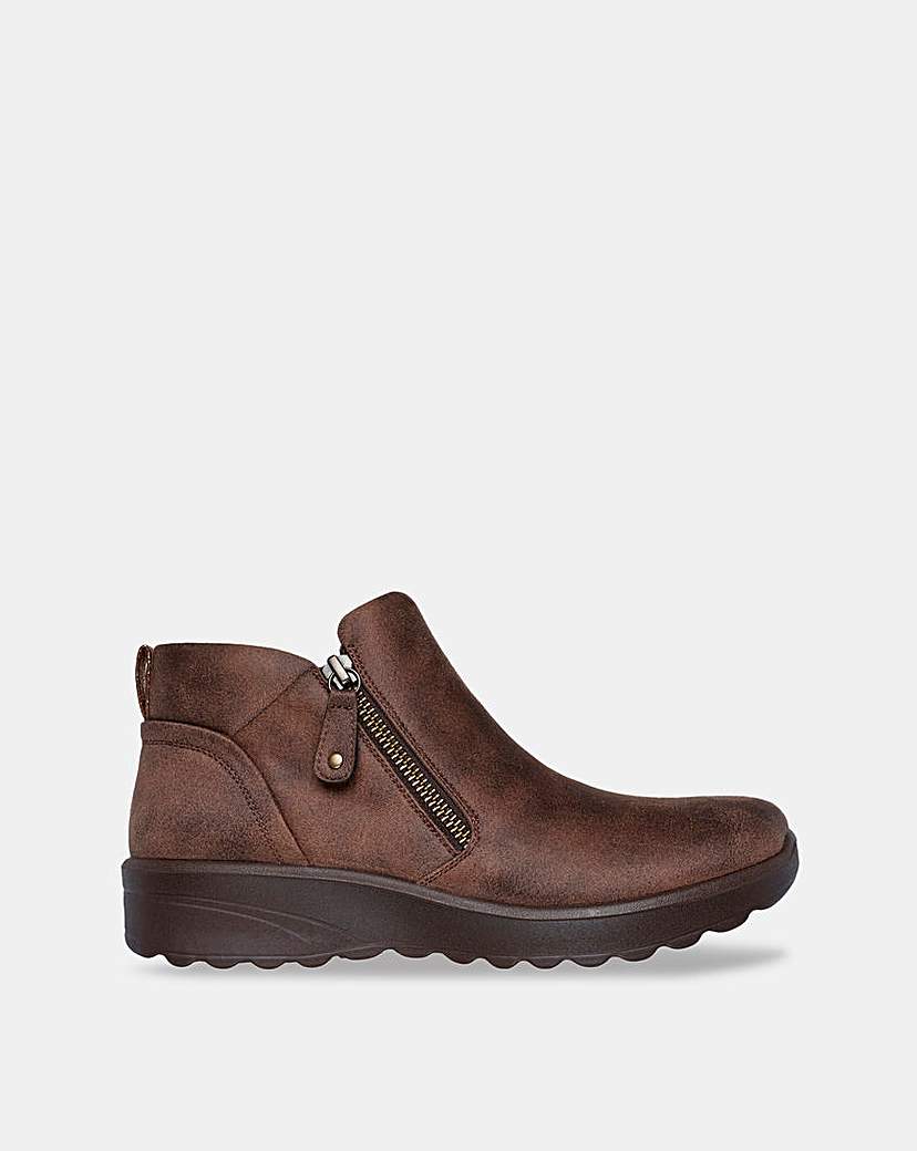 New In - Skechers Microleather Bootie - D Fit
