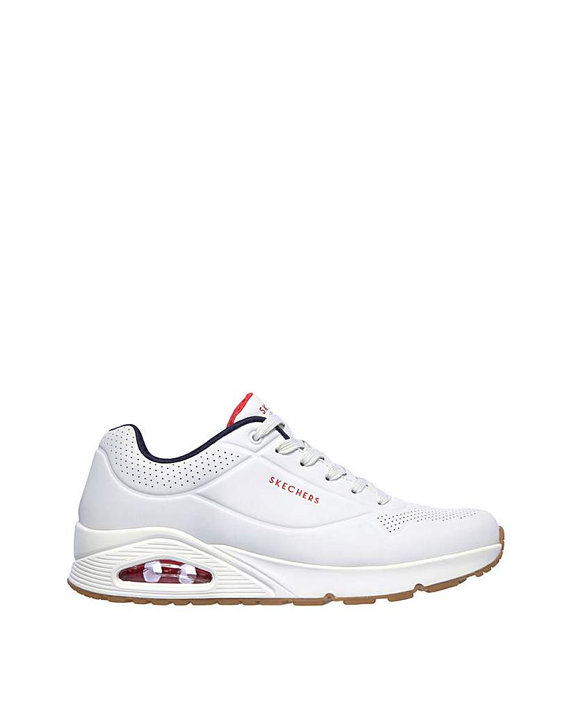 Skechers Uno Stand In Trainer - White