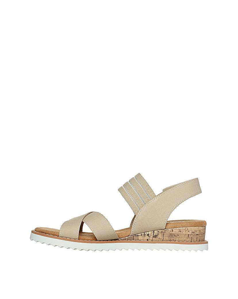 Skechers Desert Kiss Sandals Wide Fit