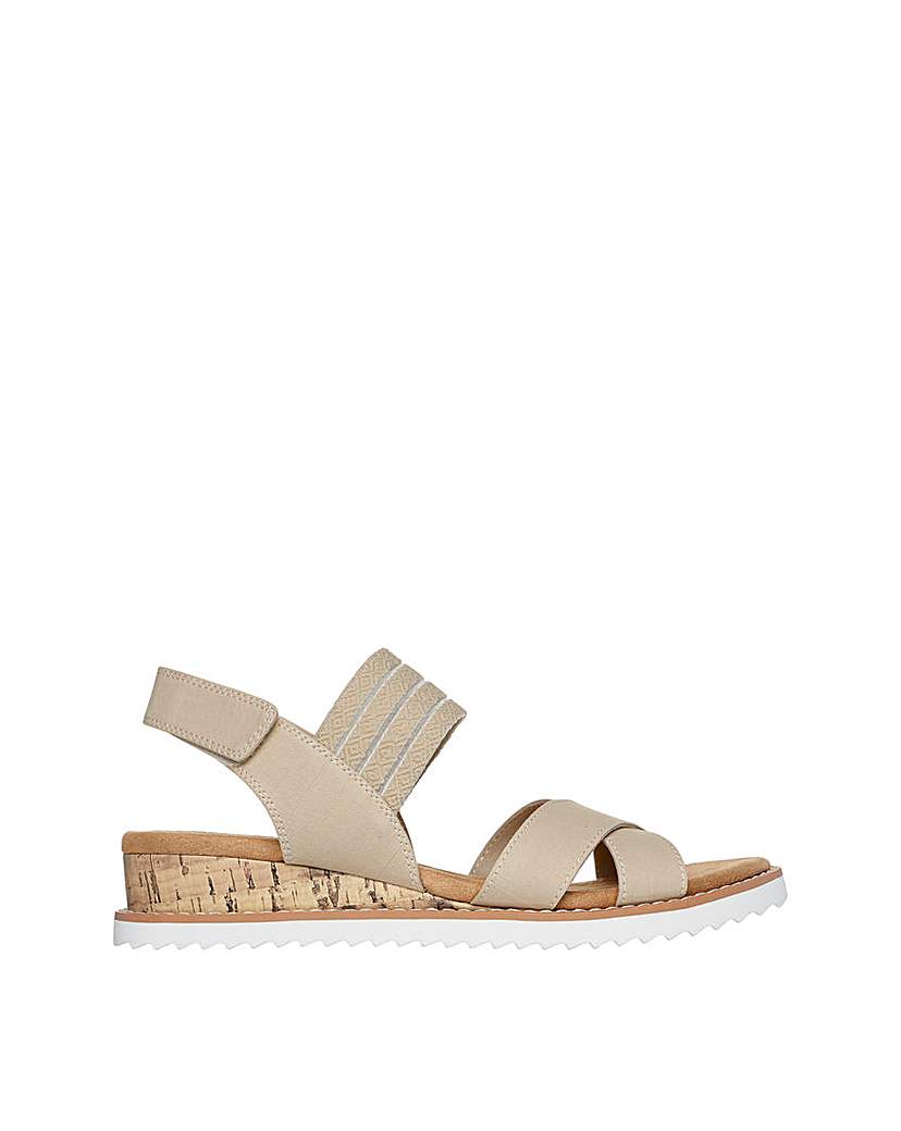 Skechers Desert Kiss Sandals Wide Fit