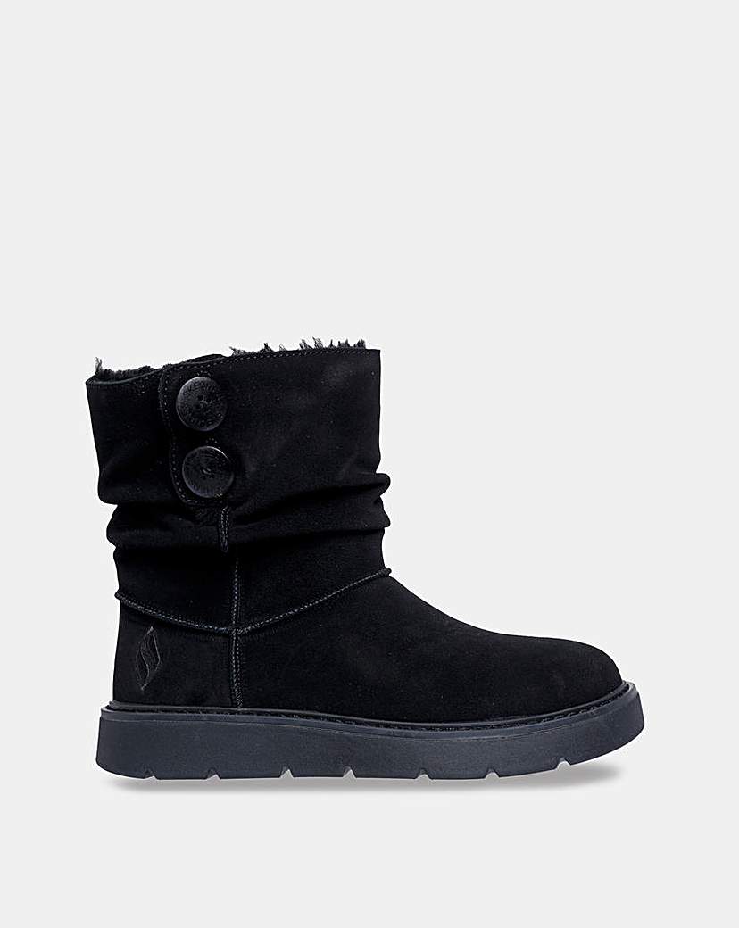 New In - Skechers Button Boot - D Fit