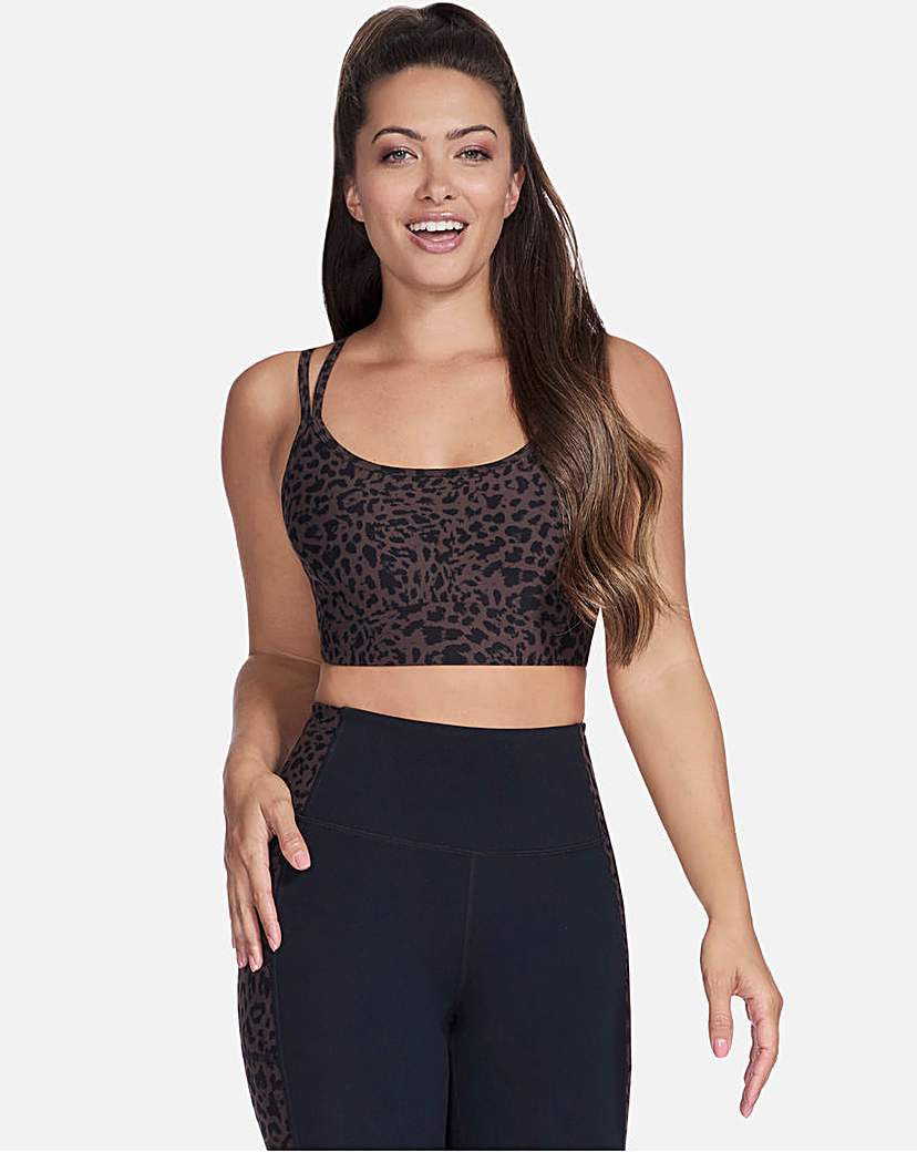 New In - Skechers Go Walk Cheetah Bra