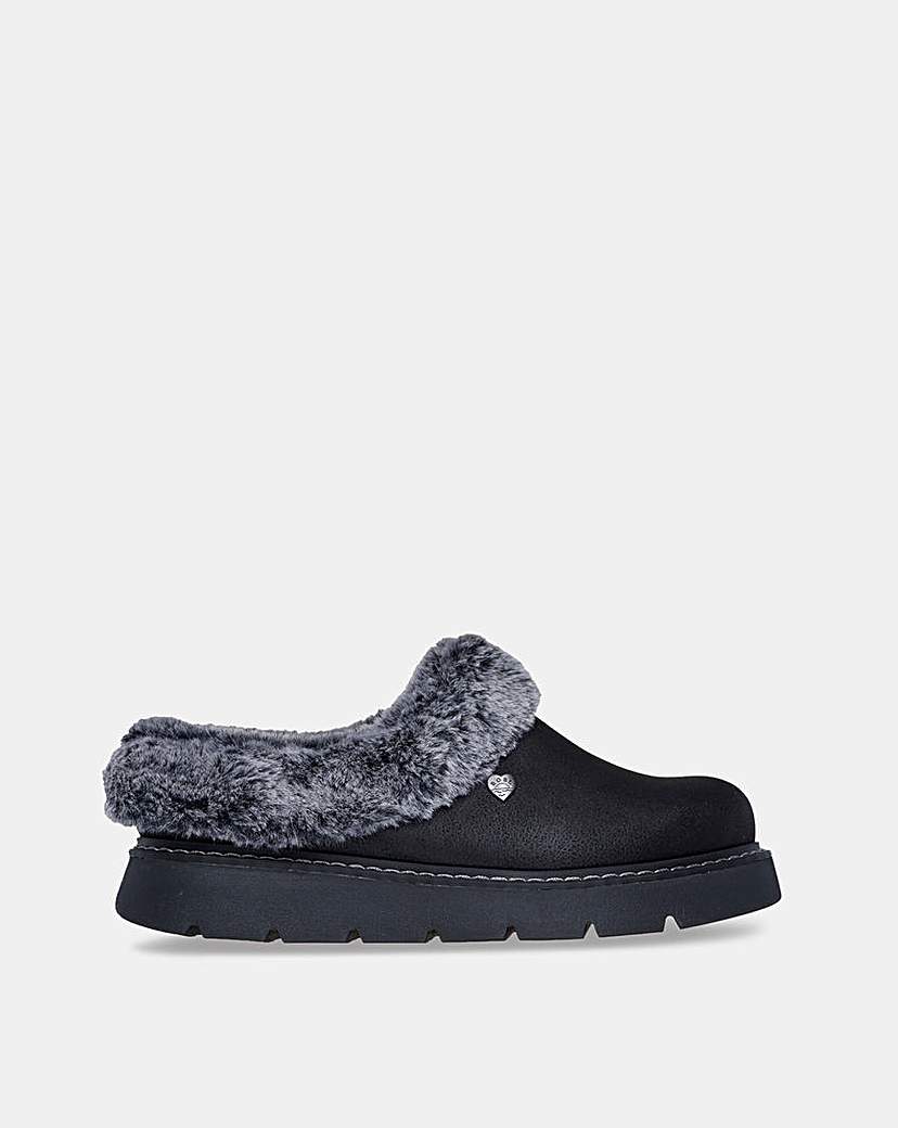 New In - Skechers Vegan Leather Slipper - D Fit