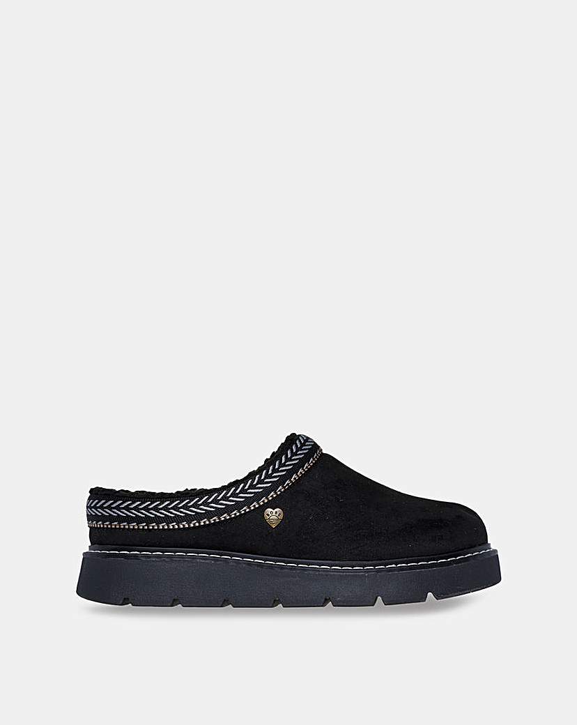 New In - Skechers Vegan Slipper Shearling - D Fit