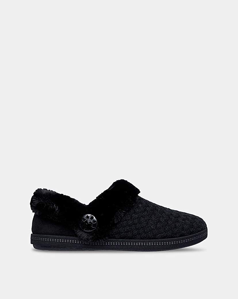New In - Skechers Fur Memory Foam Slipper D Fit