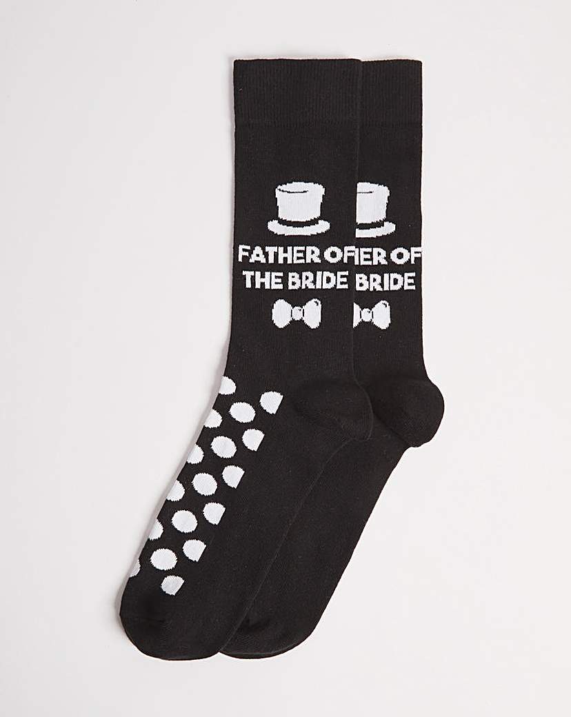 Father Of The Bride Socks
