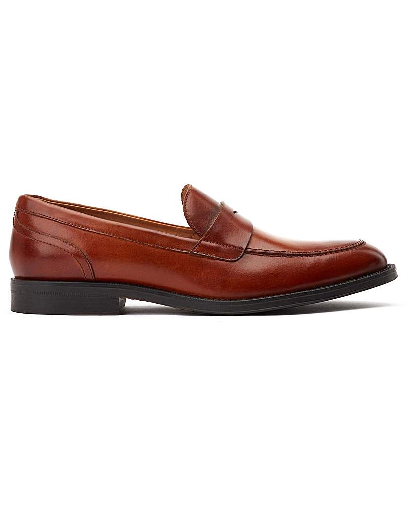 Base London Kennedy Slip On Loafer - Burnt Tan