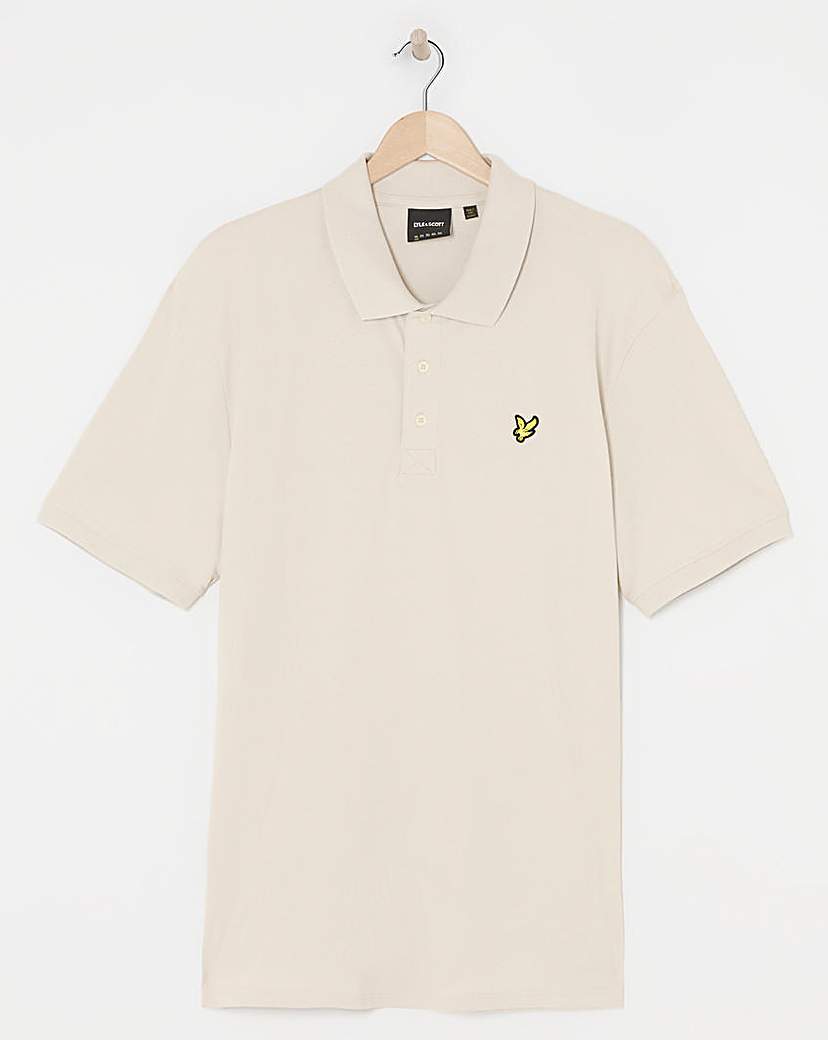 Lyle Scott Classic Short Sleeve Polo Sand …