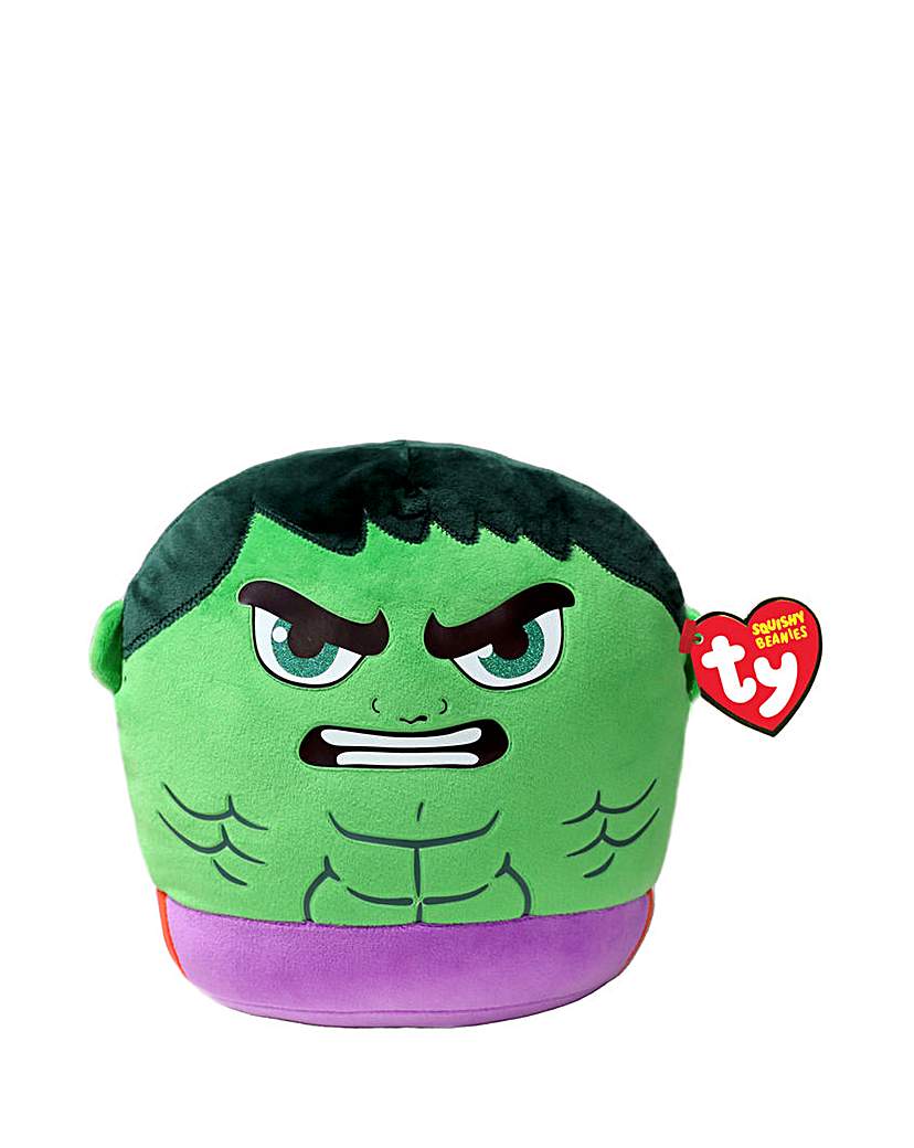 Image of TY Marvel Hulk Beanie 10-inch Plush