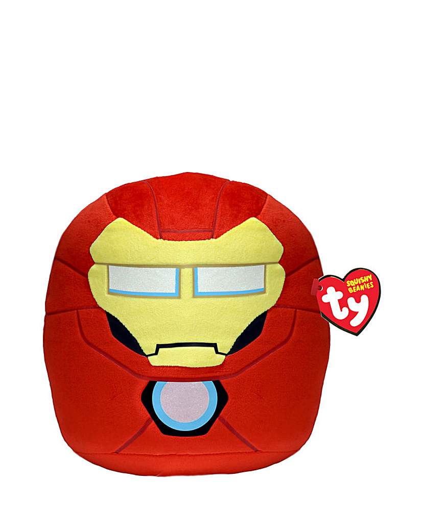 Image of TY Marvel Iron Man Beanie 10-inch Plush