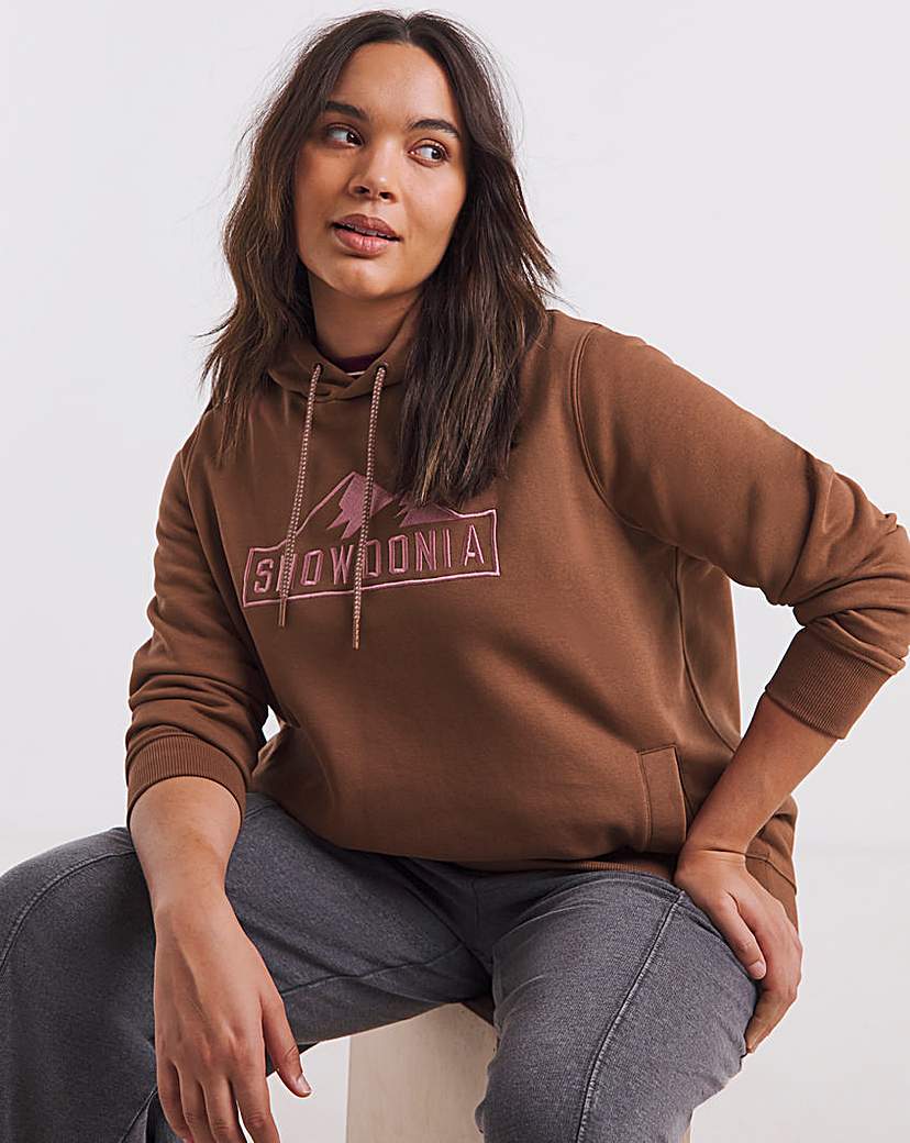 New In - Snowdonia Logo Hoodie