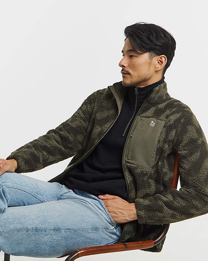 New In - Snowdonia Printed Full Zip Fleece