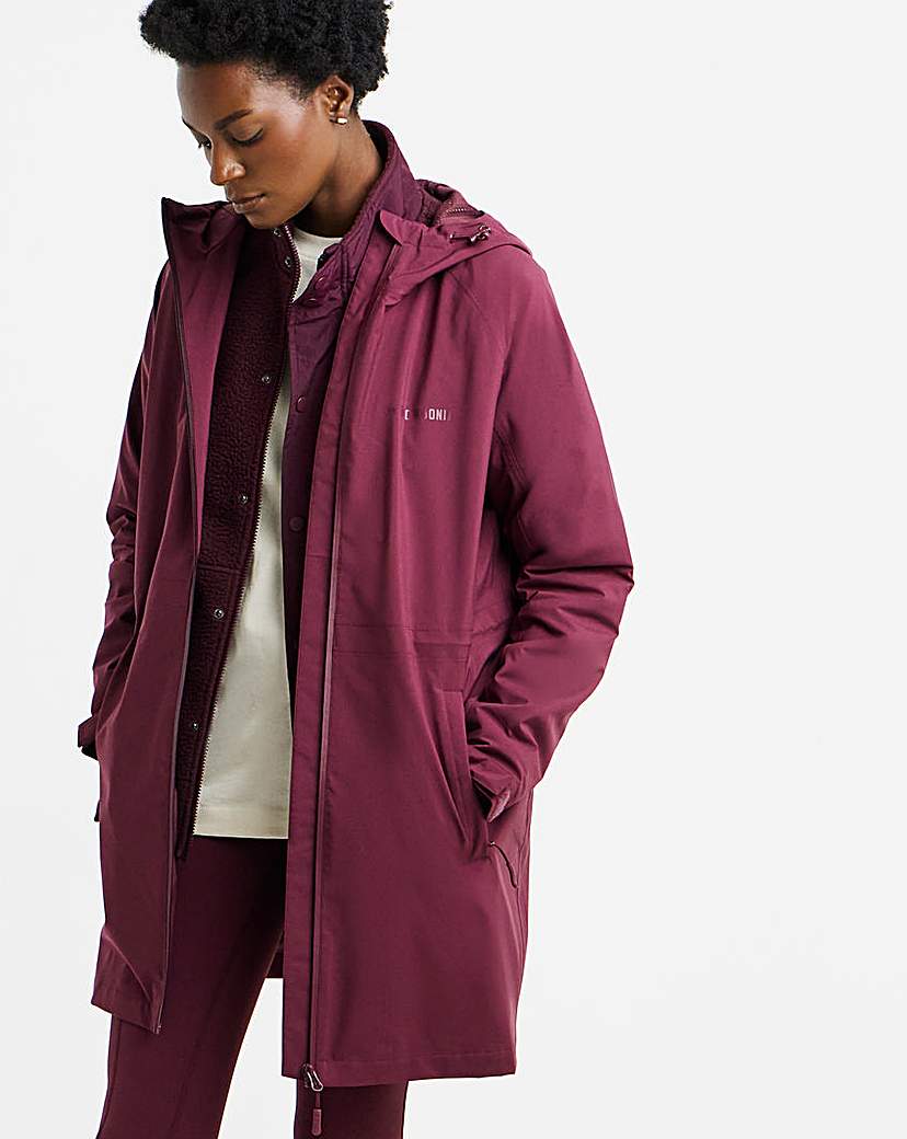 Snowdonia Ladies Waterproof Jacket Plum Snowdonia Size …