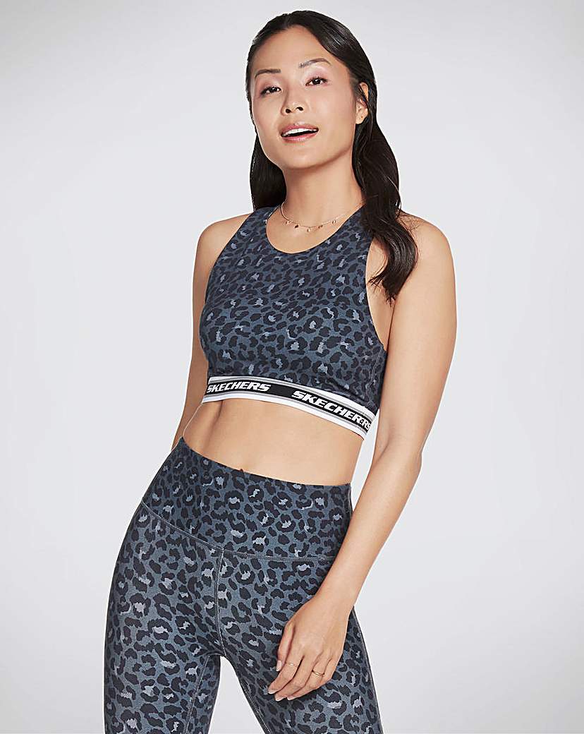 Skechers Midnight Leopard Crop Top