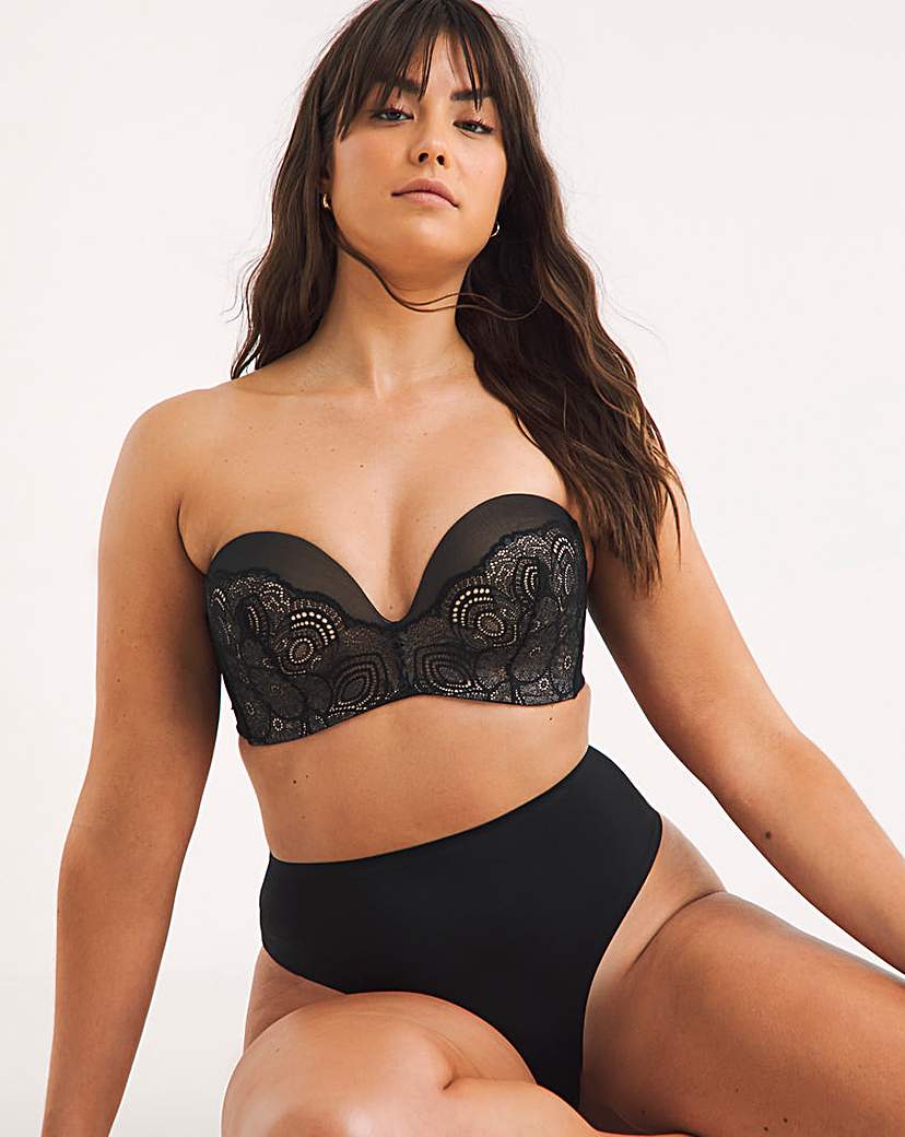 Wonderbra Refined Glamour Bra Black