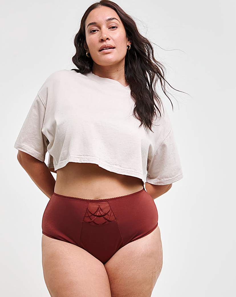 Elomi Cate Full Fit Knicker Dk Copper