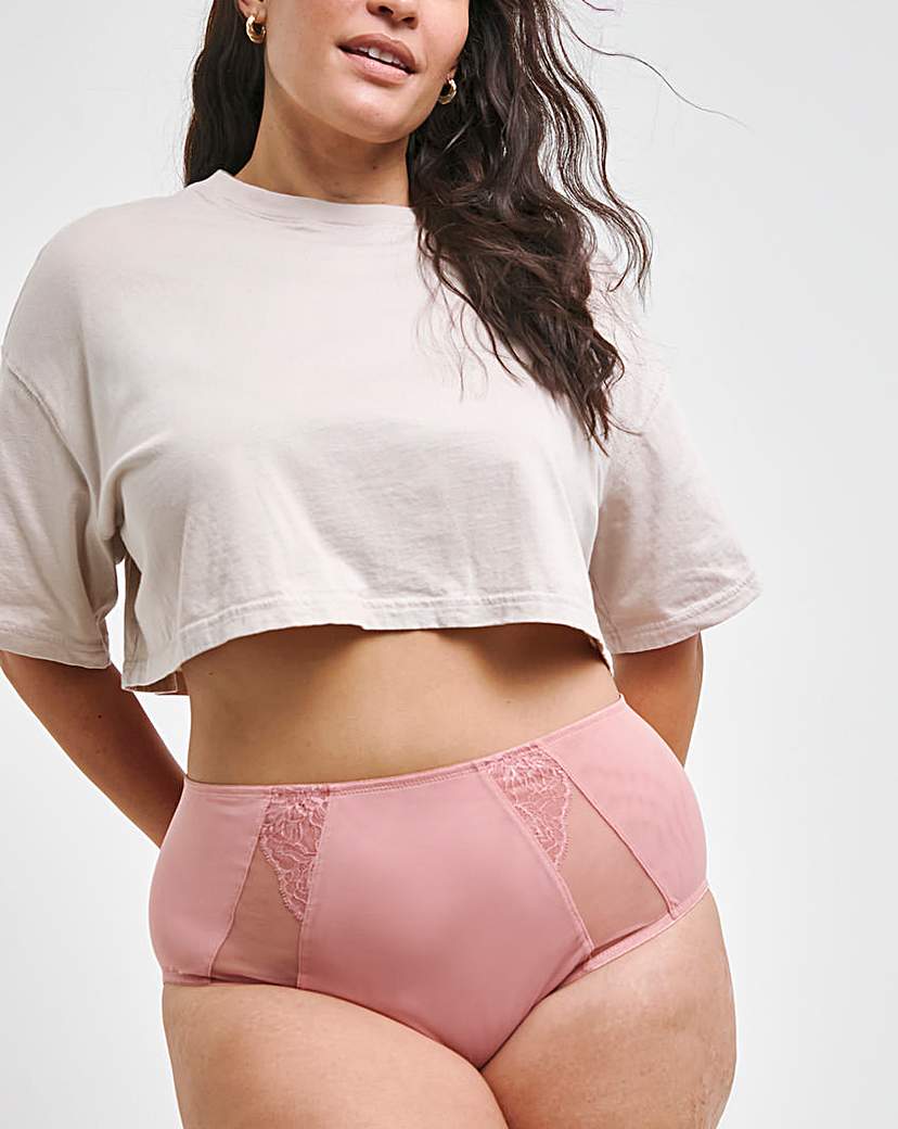 Elomi Brianna Full Fit Knicker Ash Rose