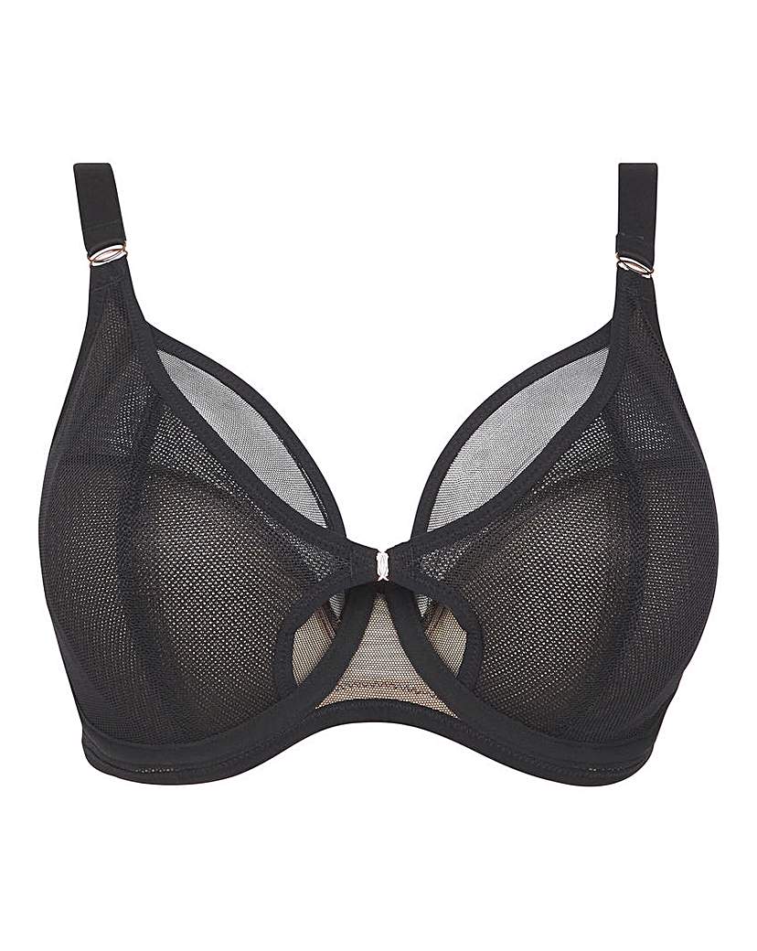 Elomi Kintai Plunge Wired Bra Black