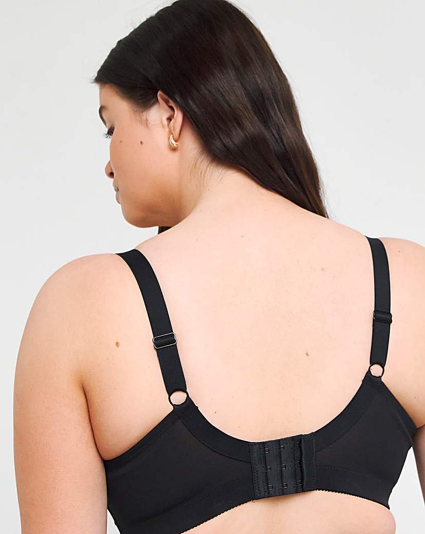 Goddess Verity Non Wired Bra Black